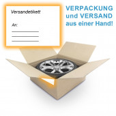 Komplettradversand, Reifenversand deutschlandweit inkl. Karton